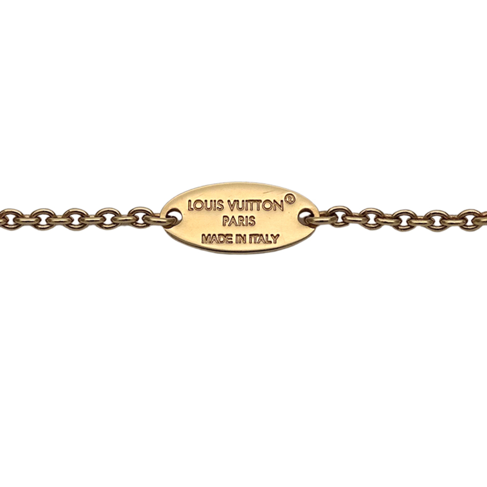 LOUIS VUITTON Gold Charm Bracelet - Picture 5 of 8
